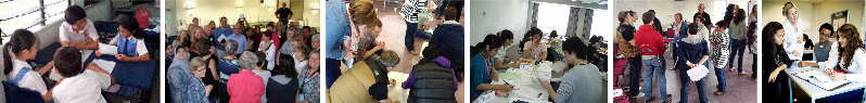 Collage of Cooperative Learning Activity